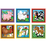 Melissa & Doug Pets Themed Cube Puzzle & 1 Scratch Art Mini-Pad Bundle (03771)
