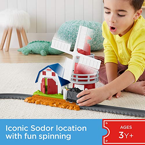 Thomas & Friends Fisher-Price Windmill Train Playset for Preschool Kids Ages 3 Years and Older
