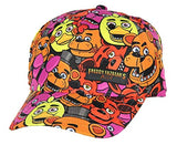 Five Nights at Freddy's Fazbears Pizza Allover Print Snapback Hat Youth Size