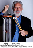 Woodstock Chimes WGSL Celebration Wind Chime Stand, Large, Black