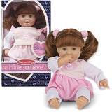 Melissa & Doug Brianna: Mine to Love Doll Series + 1 Free Pair of Baby Socks Bundle (48835)