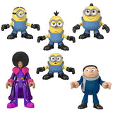 Minions: The Rise of Gru Fisher-Price Imaginext Figure Pack, set of 6 film character figures