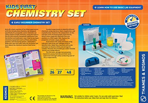 Thames and Kosmos Kids First Chemistry Set Science Kit