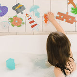 Sago Mini 6041222 Aqua Puzzles Island AdventureBath Game for Kids, Bath Game for Kids