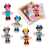 Melissa & Doug Minnie Wooden Mix & Match Dress-Up