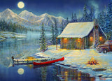EuroGraphics A Cozy Christmas Puzzle (1000-Piece)
