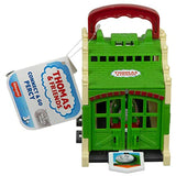 Thomas & Friends Connect & Go shed and Push-Along Train Engine Percy - GWX65