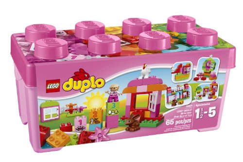 LEGO DUPLO All-In-One-Pink-Box-Of-Fun 10571 Educational Toy For Toddlers