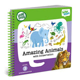 LeapFrog LeapStart Kindergarten Activity Book: Amazing Animals and Conservation, Great Gift for Kids, Toddlers, Toy for Boys and Girls, Ages 4, 5, 6