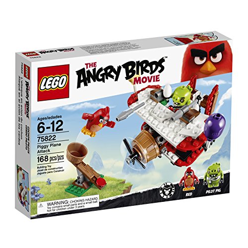 LEGO Angry Birds 75822 Piggy Plane Attack Building Kit 168 Piece