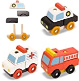 Melissa & Doug Stacking Emergency Vehicles