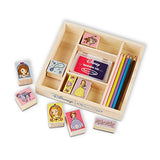 Melissa & Doug Disney Sofia the First Wooden Stamp Set
