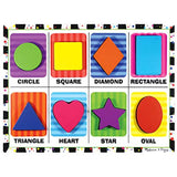 Melissa & Doug Wooden Chunky Puzzle Farm/Pet/Safari/Shapes Puzzle (8 Piece)