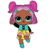 LOL Surprise Party Supplies, Party Favors Collection - 2 Pack Plush Flip Sequin Keychains