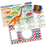 Melissa & Doug Basic Knowledge I w/ Crayon Bundle for Ages 3 to 6: Telling Time, Set The Table, Dinosaurs (#BAS1-MAT)