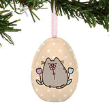 Department 56 Pusheen May Flowers Easter Egg Hanging 2Ornament, Multicolor