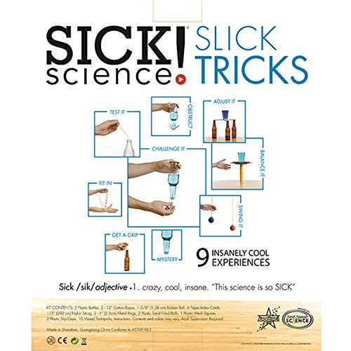 Be Amazing! Toys Sick Science Slick Tricks