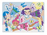 Melissa & Doug Dress-Up Fairies Peg Puzzle