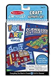 Melissa & Doug On the Go Foil Art Activity Set - Vehicles