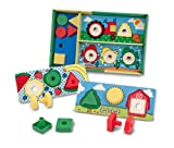 Melissa & Doug Sort, Match, Attach Nuts And Bolts Boards