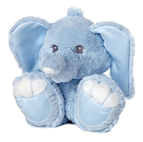 ebba Taddle Toes Baby Taddles Elephant Plush, Blue, 10"