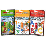 Melissa & Doug Water Wow! Bundle - Animals, Alphabet and Numbers