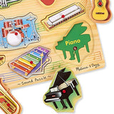 Melissa and Doug Musical Instruments Sound Puzzle