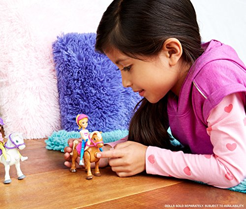 Barbie On the Go Caramel Pony and Doll