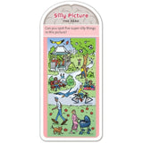 Melissa & Doug Kindergarten Smarty Pants Card Game Set & 1 Scratch Art Mini-Pad Bundle (05071)