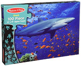 Melissa and Doug 0100 pc Shark Cardboard Jigsaw
