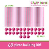 Everest Toys Crazy Forts, Pink
