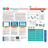 Happy Atoms Magnetic Molecular Modeling Introductory Set | Intro To Atoms, Molecules, Bonding, Chemistry | Create 508 Molecules | 73 Activities | Plus Free Educational App For Ios, Android, Kindle