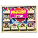 Melissa & Doug My First Wooden Stamp Set – Favorites