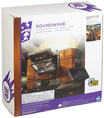 Hasbro Transformers Platinum Edition Year of The Goat Exclusive Masterpiece Soundwave