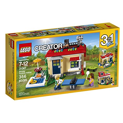 LEGO Creator Modular Poolside Holiday 31067 Building Kit 356 Piece