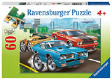 Ravensburger Muscle Cars 60 Piece Jigsaw Puzzle for Kids  Every Piece is Unique, Pieces Fit Together Perfectly