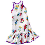 Barbie Fashions White Floral Dress