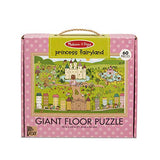 Melissa & Doug Natural Play Giant Floor Puzzle: Princess Fairyland (60 Pieces)