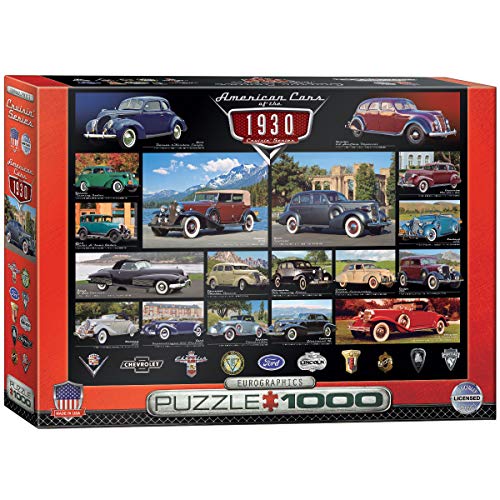 EuroGraphics 1930's Cruisin' Classics Jigsaw Puzzle (1000-Piece)