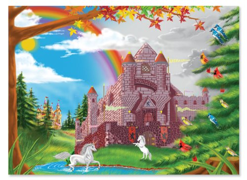 Melissa & Doug Enchanted Castle Jigsaw Puzzle, 60-Piece
