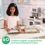 Melissa & Doug Natural Play: Play, Draw, Create Reusable Drawing & Magnet Kit  Ocean (42 Magnets, 5 Dry-Erase Markers)