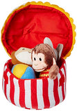 GUND Curious George Circus Sensory Skills Stuffed Animal Plush Playset, 5 pieces
