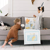 Sago Mini , 2-in-1 Fold Up Pillow Playset, Jinja’S Kitchen with Plush Accessories for Toddlers, Multicolor