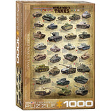 EuroGraphics Tanks of WWII 1000 Piece Puzzle