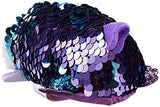 T&Y Ty Teeny Flippables Moonlight - Sequin Purple owl 4"