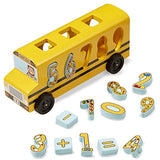 Melissa & Doug Number Game Math Bus & 1 Scratch Art Mini-Pad Bundle (09398)