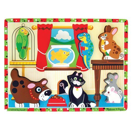 Chunky Raised Puzzles (Set Of 6)