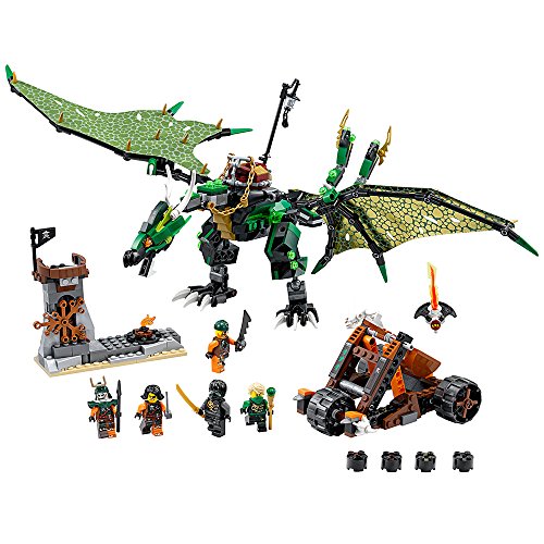 LEGO NINJAGO The Green NRG Dragon 70593 Fun Toy