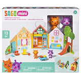 Sago Mini Jinja's House Portable Playset, For Ages 3 & Up