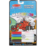 Melissa & Doug Adventure Coloring Pad: On-The-Go Series + Free Scratch Art Mini-Pad Bundle (91299)